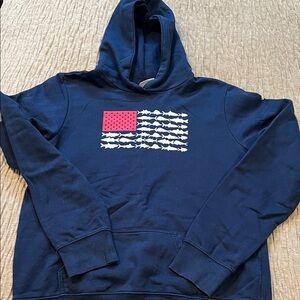 Youth Columbia Dark Blue Hoodie